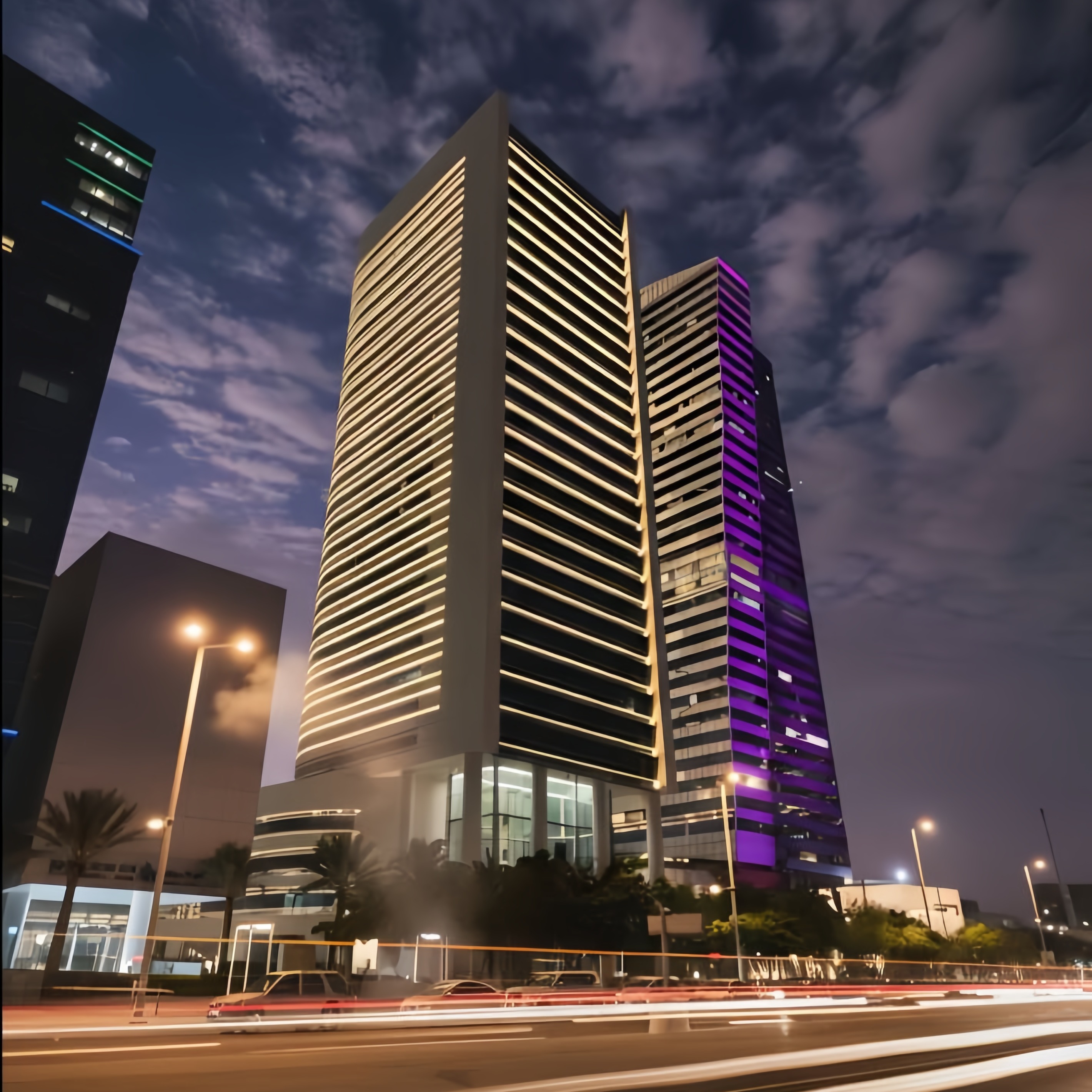 Nishan Tower commercial office development in Lusail, Qatar