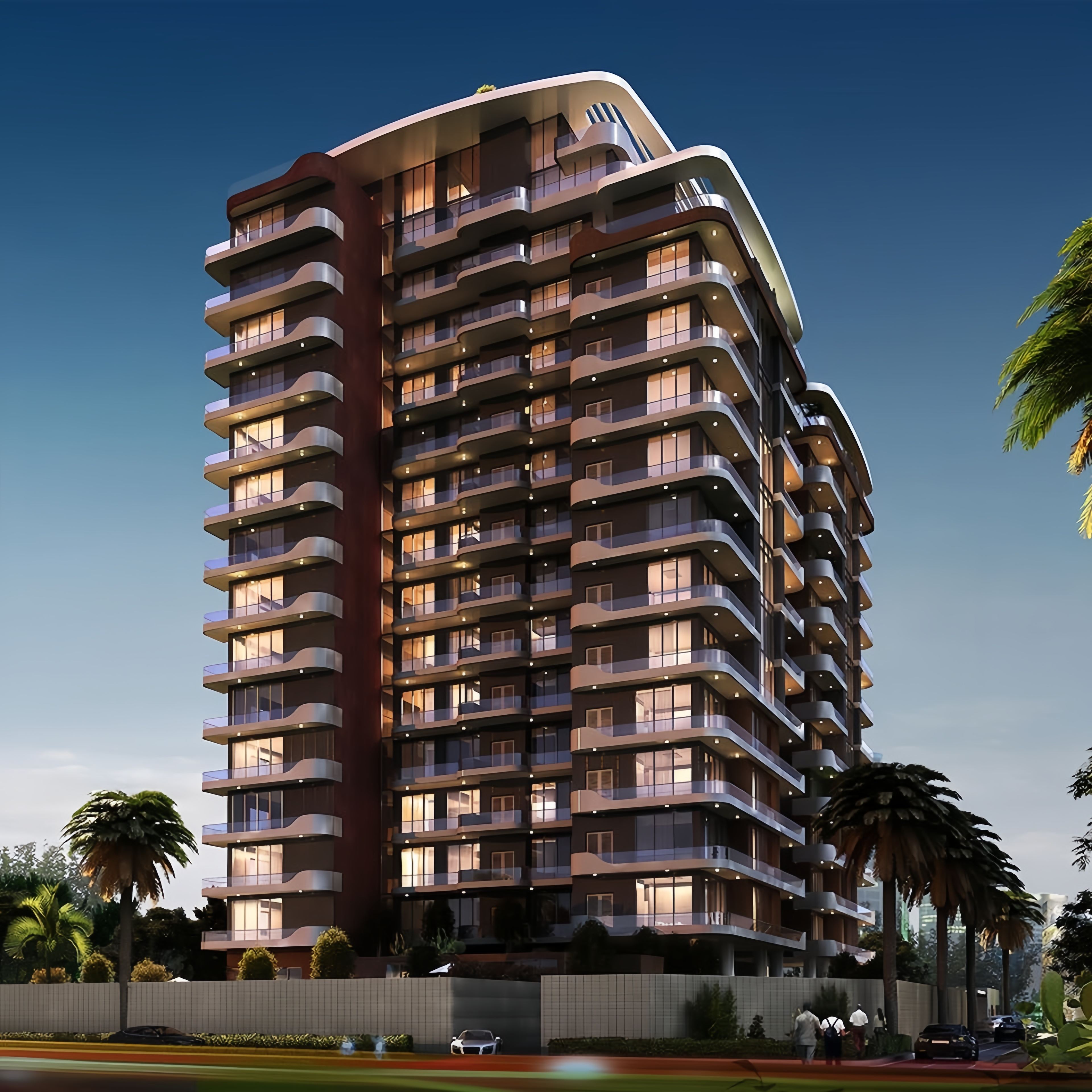 Mandilas Tower luxury residential building in Ikoyi, Lagos, Nigeria